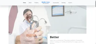Plantilla Medic Care para consultorios y clínicas